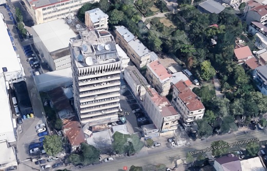 Fostul sediu PRO TV din Pache Protopopescu - avansat ca fiind cumpărat de firma regizoarei Ana-Cristina Iacob, prezentată public alături de Sârbu 