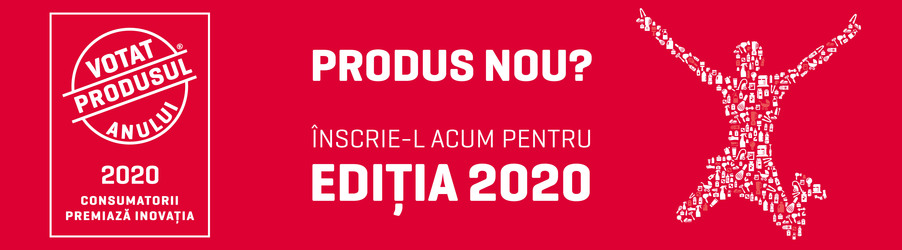 S-a dat startul înscrierilor pentru ediția 2020 a competiției Votat Produsul Anului