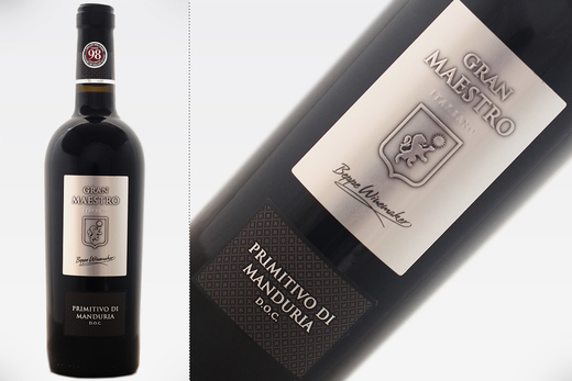 Vinul de azi: Primitivo di Manduria Gran Maestro  2017 - 98 puncte Luca Maroni