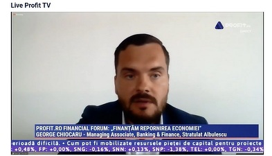 Profit.ro Financial Forum - George Chiocaru, Managing Associate Stratulat Albulescu:  HORECA, aviația și turismul pot genera cele mai multe litigii. Există însă oportunități pentru startup-uri