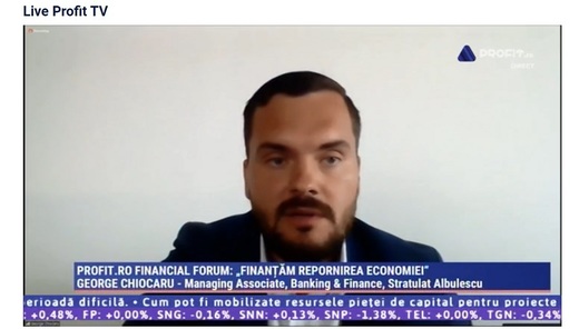Profit.ro Financial Forum - George Chiocaru, Managing Associate Stratulat Albulescu:  HORECA, aviația și turismul pot genera cele mai multe litigii. Există însă oportunități pentru startup-uri