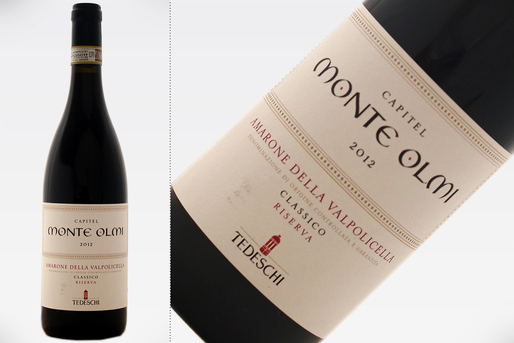 Vinul de azi: Monte Olmi Amarone Classico Riserva 2012 - 95 puncte Robert Parker