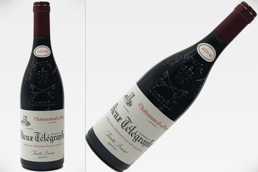 Vinul de azi: Domaine du Vieux Telegraphe Chateauneuf du Pape Rouge 2016 - 98 puncte James Suckling, 96 puncte Robert Parker