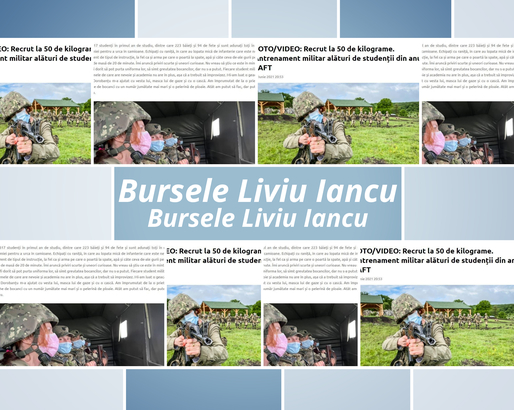 Bursele Liviu Iancu pentru jurnaliști - câștigătoarea lunii iunie