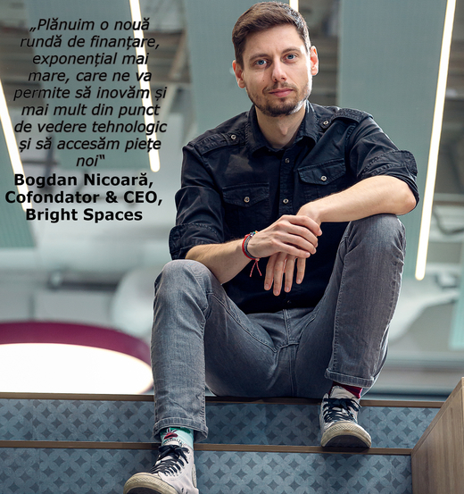 EXCLUSIV Startup-ul românesc Bright Spaces pregătește o nouă rundă de finanțare și iese în Occident