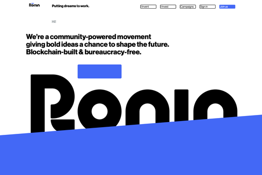 Trei antreprenori români au lansat Ronin, o platformă de investiții în startup-uri 