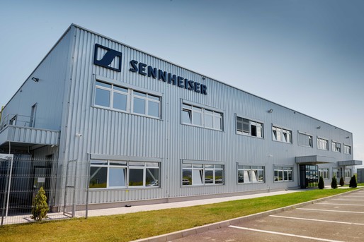 Producătorul german de căști și microfoane Sennheiser își va extinde fabrica din România