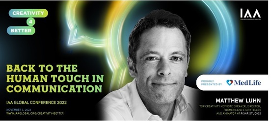 Matthew Luhn - speakerul-vedetă al Conferinței globale IAA „Creativity4Better”