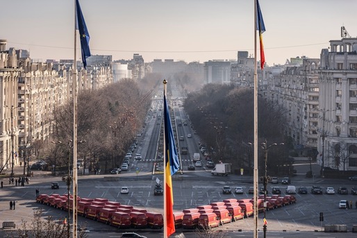 GALERIE FOTO Poșta și-a cumpărat 200 de mașini. "Acum 10 ani era invers..."