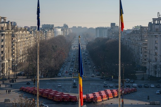 GALERIE FOTO Poșta și-a cumpărat 200 de mașini. "Acum 10 ani era invers..."