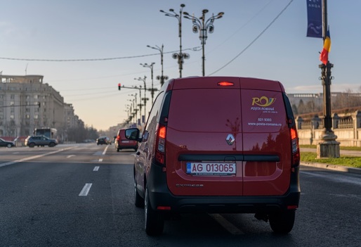 GALERIE FOTO Poșta și-a cumpărat 200 de mașini. "Acum 10 ani era invers..."