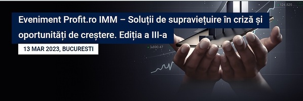 Conferința Profit.ro IMM - Soluții de supraviețuire în criză și oportunități de creștere. Ediția a III-a