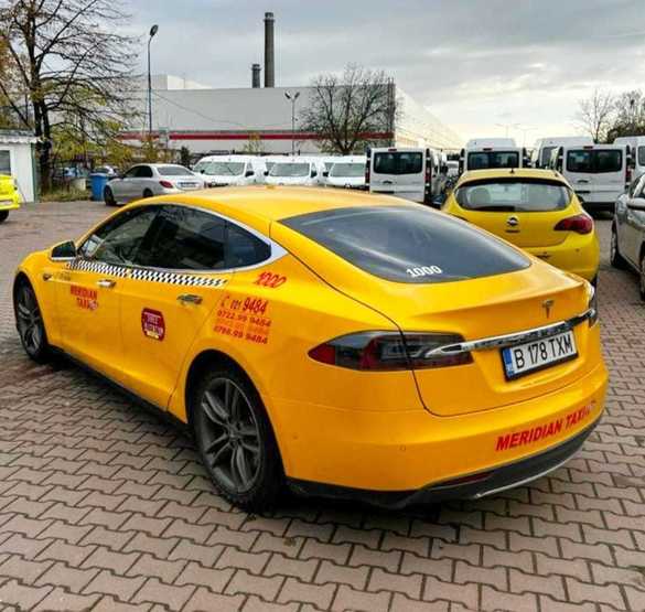 FOTO Dan Boabeș - prima mișcare după cumpărarea Meridian Taxi, anunțată de Profit.ro: Include în flotă mașini complet electrice marca Tesla