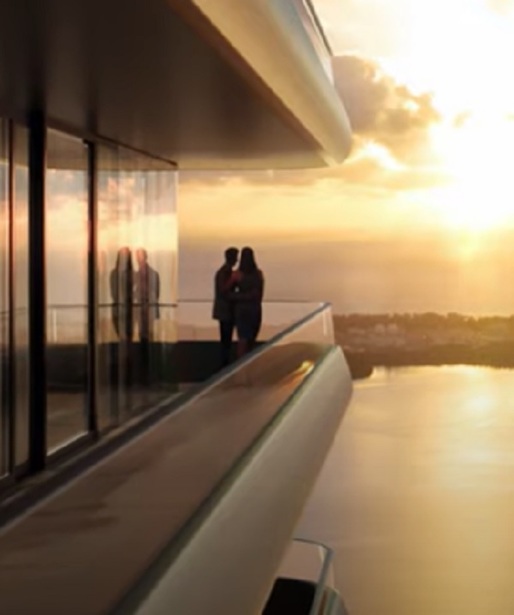VIDEO Mercedes-Benz pregătește un turn rezidențial, cu 65 etaje, inclusiv hotel
