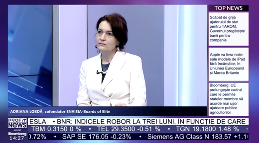PROFIT NEWS TV Co-fondator Envisia-Boards of Elite: Trăim momente fără precedent în istoria guvernanței corporative. Urmează Conferința „Future of Governance”
