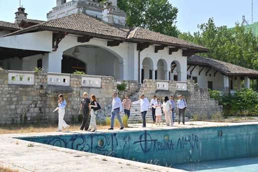 FOTO ANUNȚ - Soluție găsită. Vila Reginei Maria din Mamaia, într-o stare deplorabilă, va fi restaurată