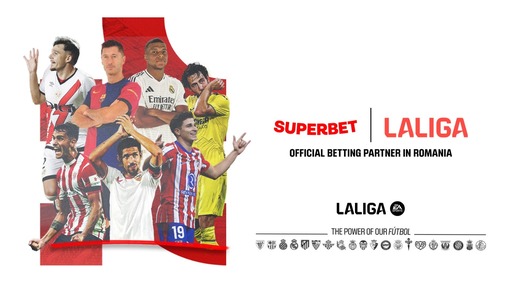 După succesul înregistrat cu SuperLiga, Superbet aduce LALIGA mai aproape de fanii din România