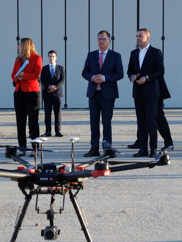 FOTO Protocol pentru fabricarea primei drone românești