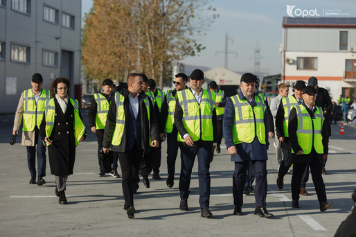 FOTO Grupul TeraPlast a inaugurat fabrica de folii stretch Opal din parcul industrial din Sărățel, investiție de 18,5 milioane de euro