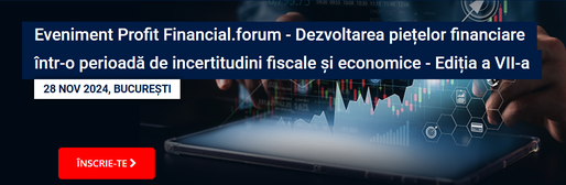 Conducerile celor mai importante bănci și companii din asigurări vin la Profit Financial.forum pe 28 noiembrie, deschis de ministrul Finanțelor