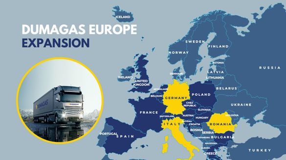 FOTO Românii de la Dumagas Transport investesc în Italia alături de un nume sonor