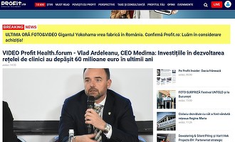 Profit.ro, cel mai citit site de business/economic - în topul celor mai citate surse media