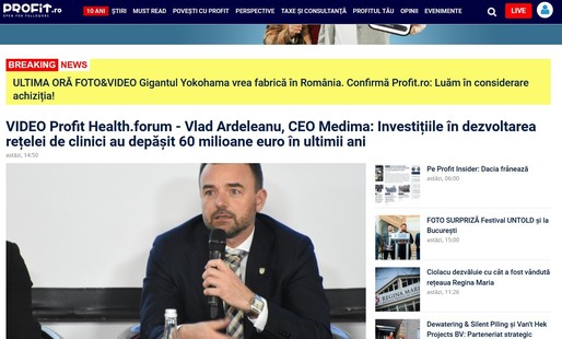 Profit.ro, cel mai citit site de business/economic - în topul celor mai citate surse media