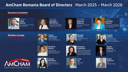 AmCham Romania are un nou președinte