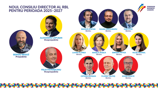 Sergiu Neguț este noul Președinte al Romanian Business Leaders