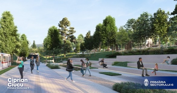 FOTO Parc celebru din București - modernizat după ce a fost luat teren de la SRI. 