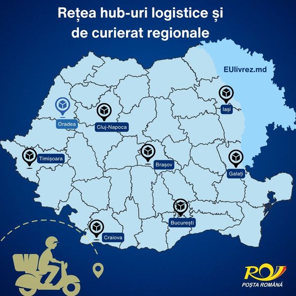 HARTĂ Poșta Română lansează cea mai amplă modernizare logistică din ultimele decenii