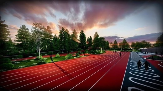 FOTO Premieră în România - Primul parc atletic, inspirat după Danemarca