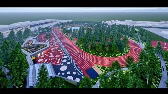 FOTO Premieră în România - Primul parc atletic, inspirat după Danemarca