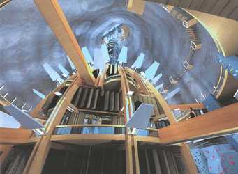 Salina Turda va fi extinsă. 5 lifturi panoramice, râu artificial, alei suspendate FOTO