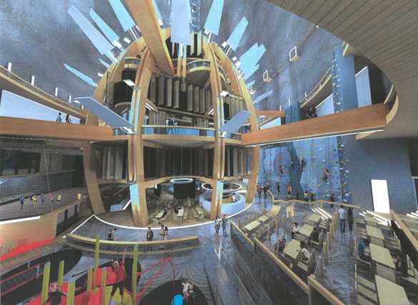 Salina Turda va fi extinsă. 5 lifturi panoramice, râu artificial, alei suspendate FOTO