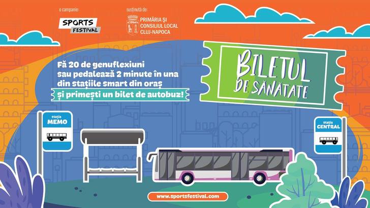 Biletul de Sănătate revine la Cluj. Boc a făcut anterior genuflexiuni în stație VIDEO