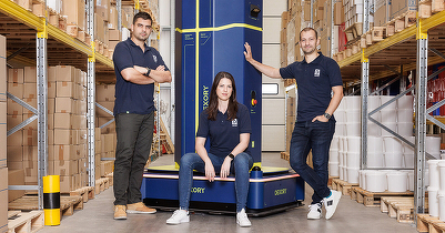 Dexory, startup AI pentru logistică fondat de trei români în Anglia, atrage o finanțare de 165 milioane dolari
