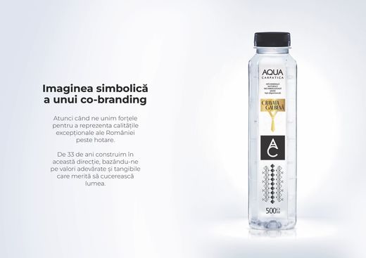 AQUA Carpatica & Cravata Galbenă, un parteneriat al autenticității românești