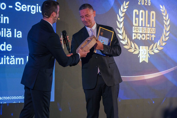 VIDEO&FOTO Gala specială 10 ani - Profit.ro a premiat manageri de top și companii românești de succes, dar și un tânăr olimpic de excepție al României, la Gala Povești cu Profit... Made în România