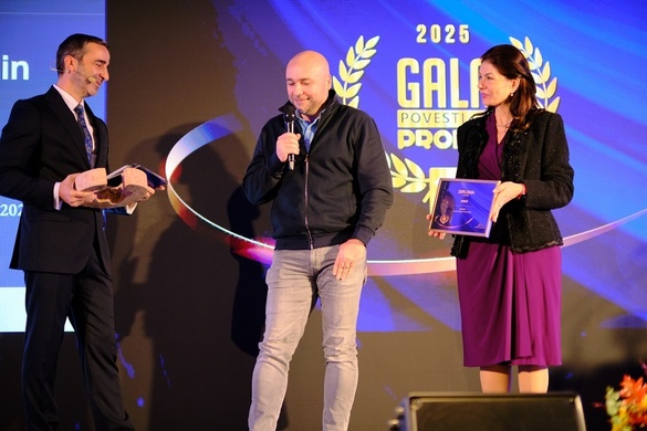 VIDEO&FOTO Gala specială 10 ani - Profit.ro a premiat manageri de top și companii românești de succes, dar și un tânăr olimpic de excepție al României, la Gala Povești cu Profit... Made în România