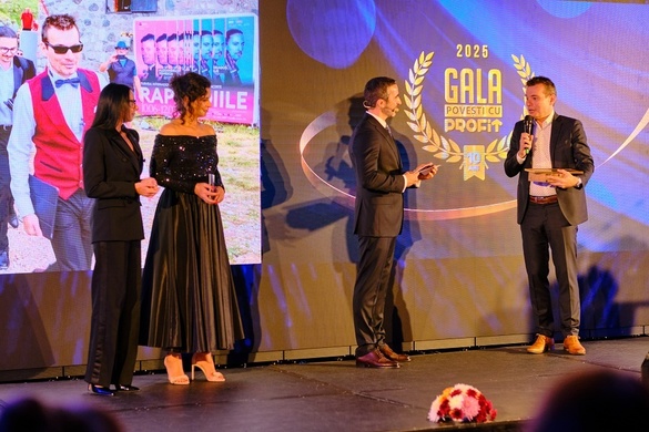 VIDEO&FOTO Gala specială 10 ani - Profit.ro a premiat manageri de top și companii românești de succes, dar și un tânăr olimpic de excepție al României, la Gala Povești cu Profit... Made în România