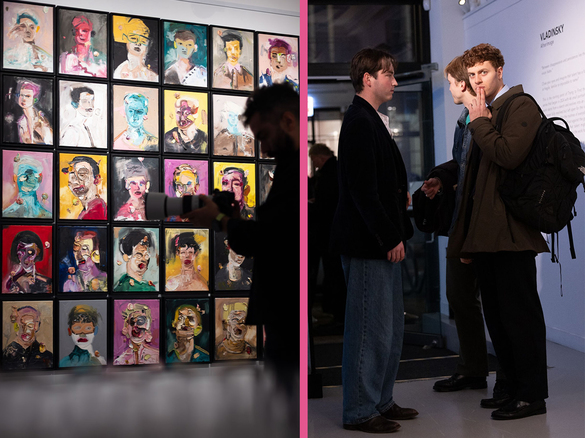 Vladinsky și arta în timpul cutremurului global: de ce un artist român atrage acum privirile capitalului internațional