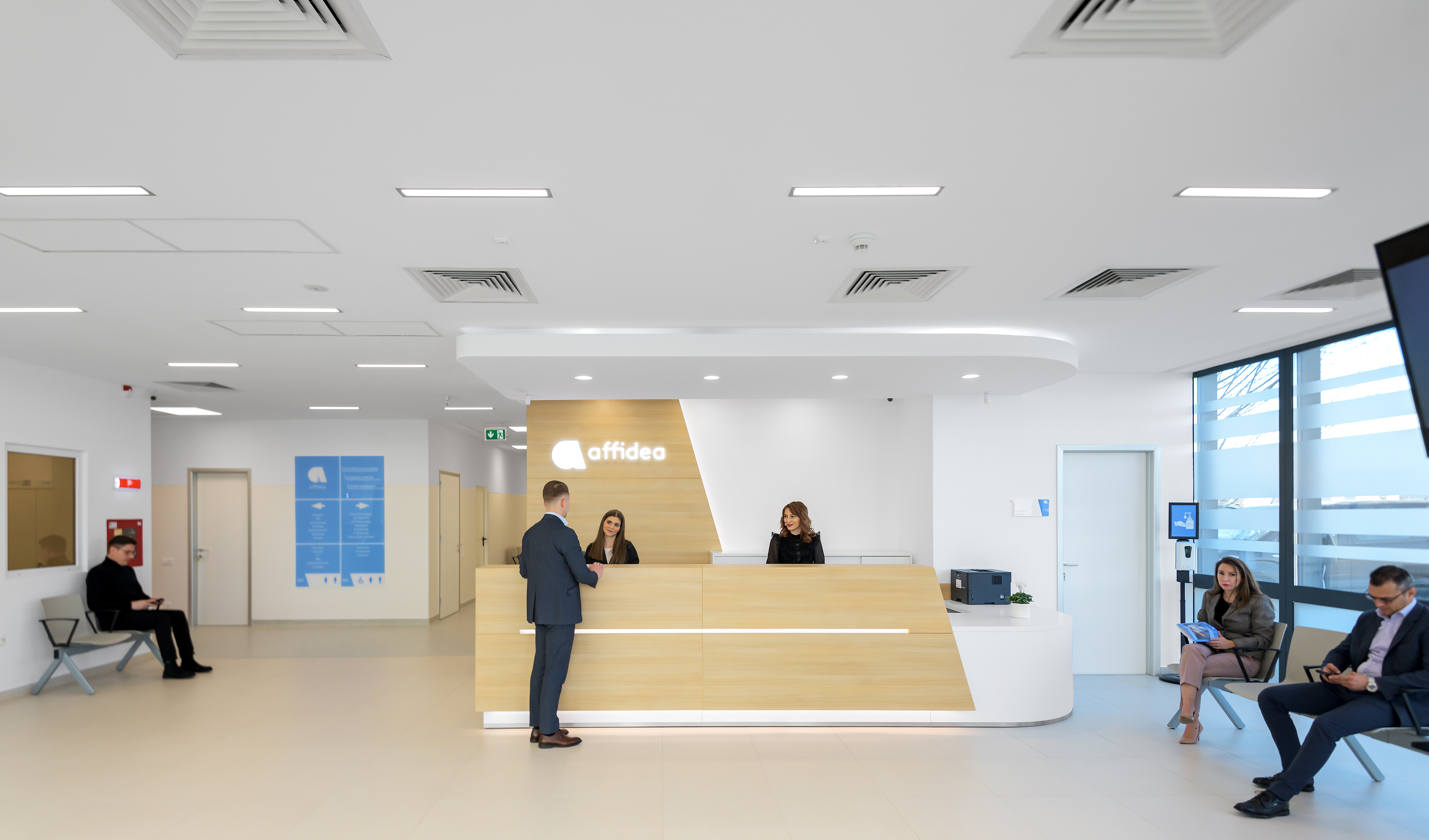 Interior modern al unui centru audiologie privat cu echipamente avansate, parte din serviciile medicale integrate și investiții sănătate România realizate de Affidea | sursa foto: Profit