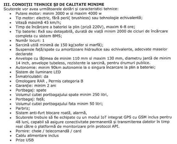 Poștașul va aduce colete și cu...scuterul DOCUMENT