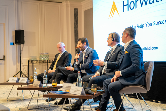 FOTO Horwath HTL, una dintre cele mai mari companii de consultanță pentru ospitalitate, turism și agrement din lume, deschide primul birou din România, alături de Călin Ile și Lucian Marinescu