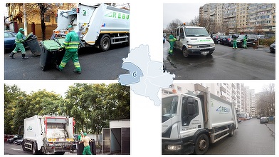 REBU nu mai ridică gunoiul din sectorul 6