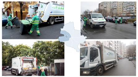 REBU nu mai ridică gunoiul din sectorul 6