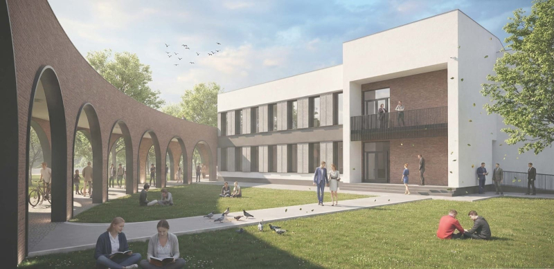 FOTO Fostă unitate militară, transformată într-un centru cultural multifuncțional, în județul Timiș