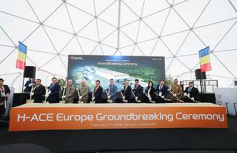 FOTO O nouă fabrică în România. Sud-coreenii de la Hanwha Aerospace au început lucrările de construcție la fabrica în care se va produce obuzierul K9