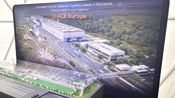 FOTO O nouă fabrică în România. Sud-coreenii de la Hanwha Aerospace au început lucrările de construcție la fabrica în care se va produce obuzierul K9